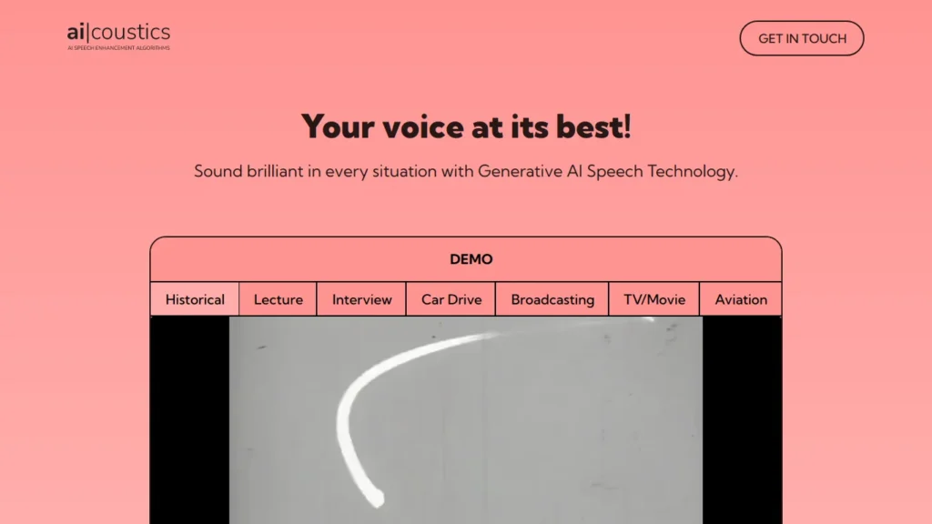 AI Coustics - AI tools for Audio | Apsock.Tech