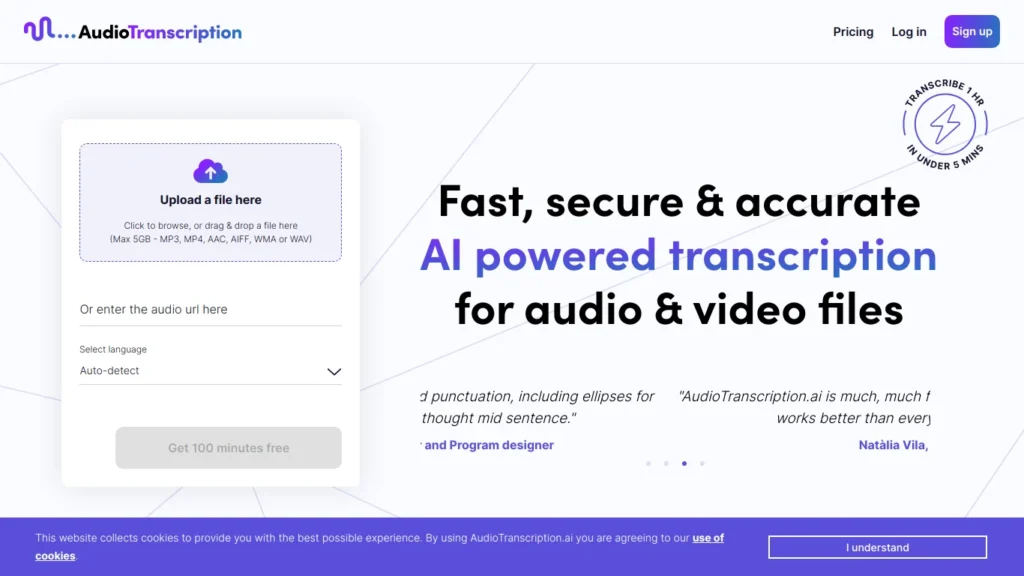 AudioTranscription AI - Ai Tools for Audio | Apsock.Tech