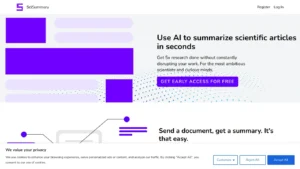 Read more about the article SciSummary AI
