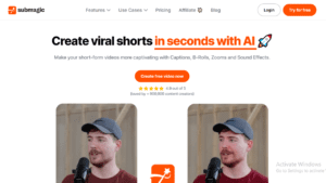 Read more about the article Submagic AI: Review, Usage & Price